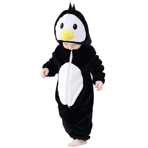 Soft Baby Animal Romper Penguin