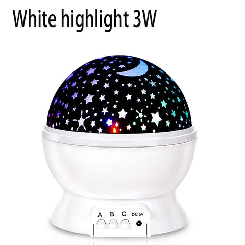 Cosmic Dreamer Starlight Projector White