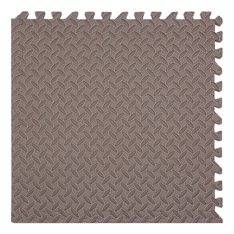 Baby Puzzle Soft Play Mats Brown