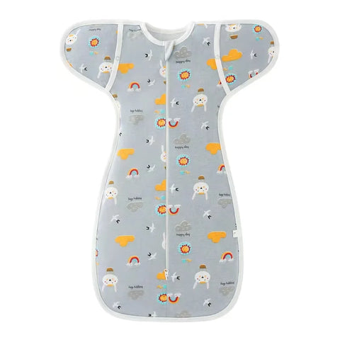 Patterned Theme Baby Swaddle Sack 16 0-6M