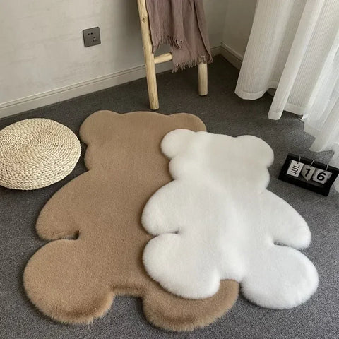 Bear Shape Rug for Children Room