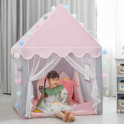 Princess Castle Play Tent for Girls