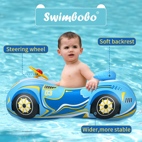 Car Shape Swimming Ring for Kids