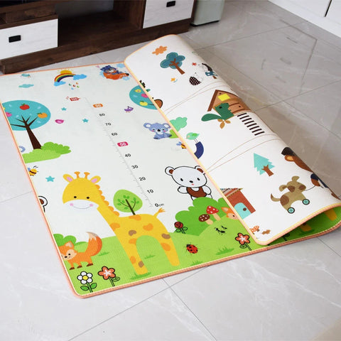 Baby Crawling Play Mat Double sided pattern 6