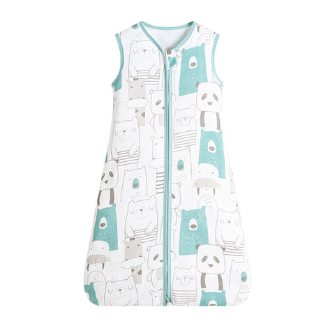 New-Born Baby Sleeping Bag/Suit White Panda L(85cm)