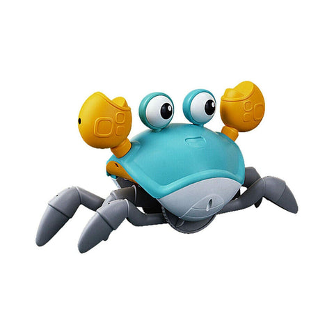 Crawling Crab Baby Toy | With Music LED Light Up | As Seen on TikTok Green